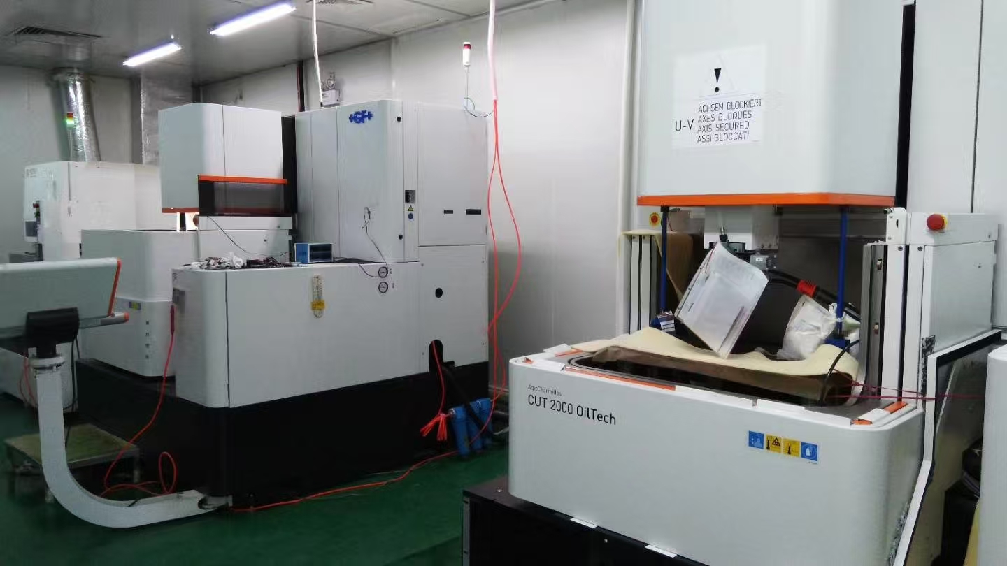Temperature-controlled EDM workshop